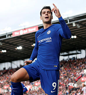 Morata ustoppelig da Chelsea knuste Stoke